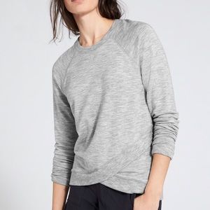 Athleta Criss Cross Sweatshirt